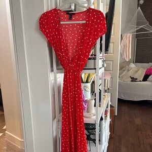 Red Polka Dot Dress